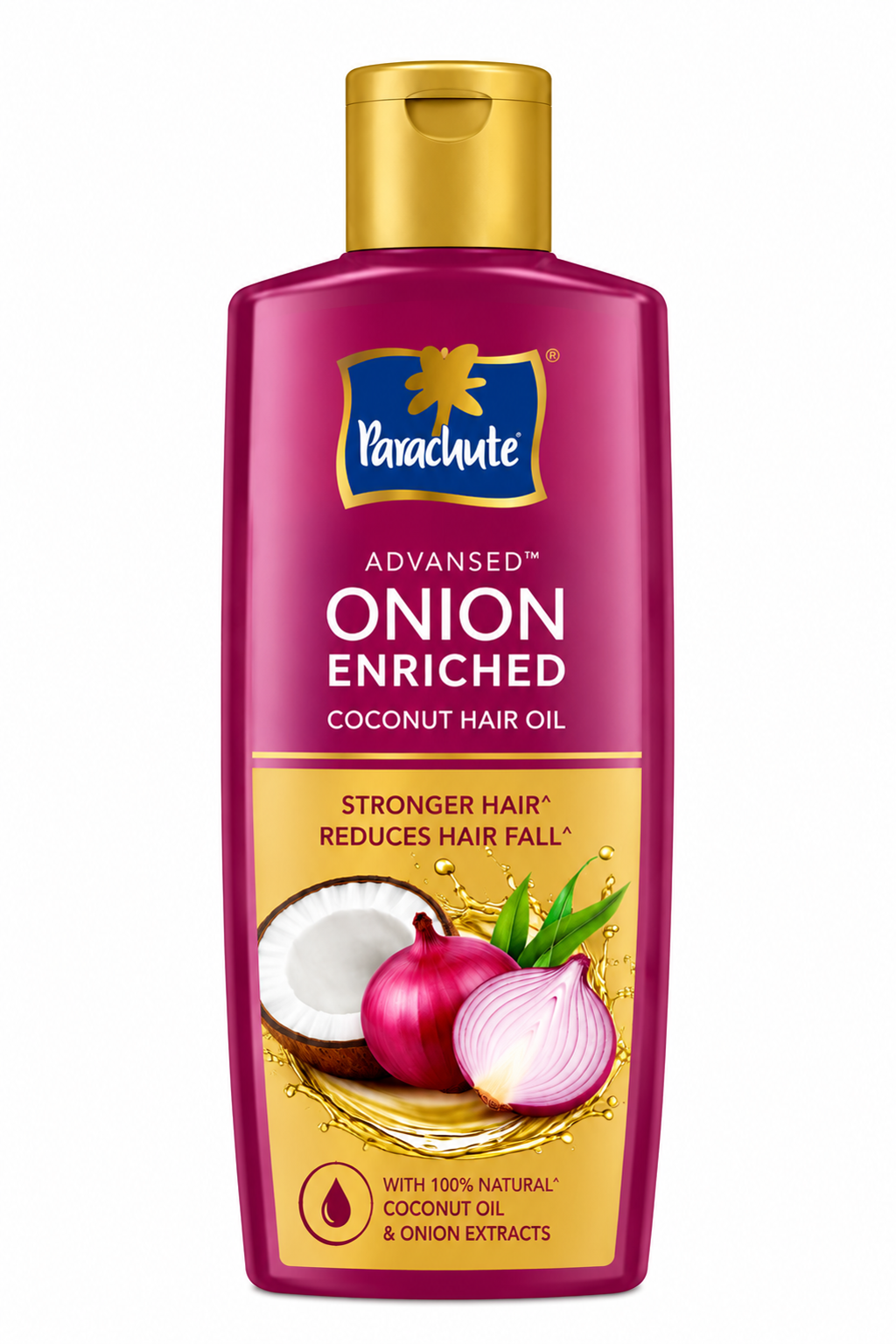 Parachute adv Onion Enriched coconut Hair oil